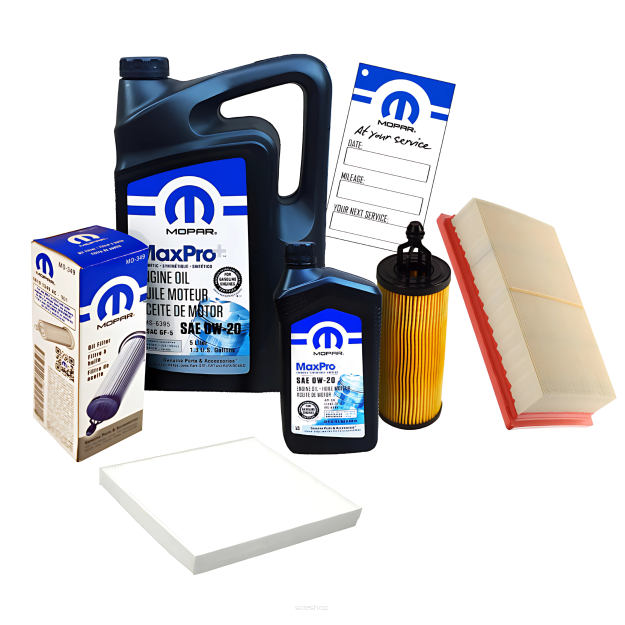 ZESTAW MOPAR 0W20 6L + FILTRY